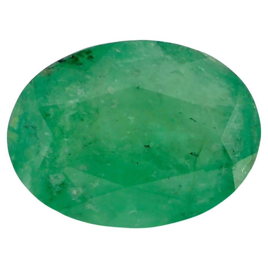 1.07 Ct Emerald Oval Loose Gemstone