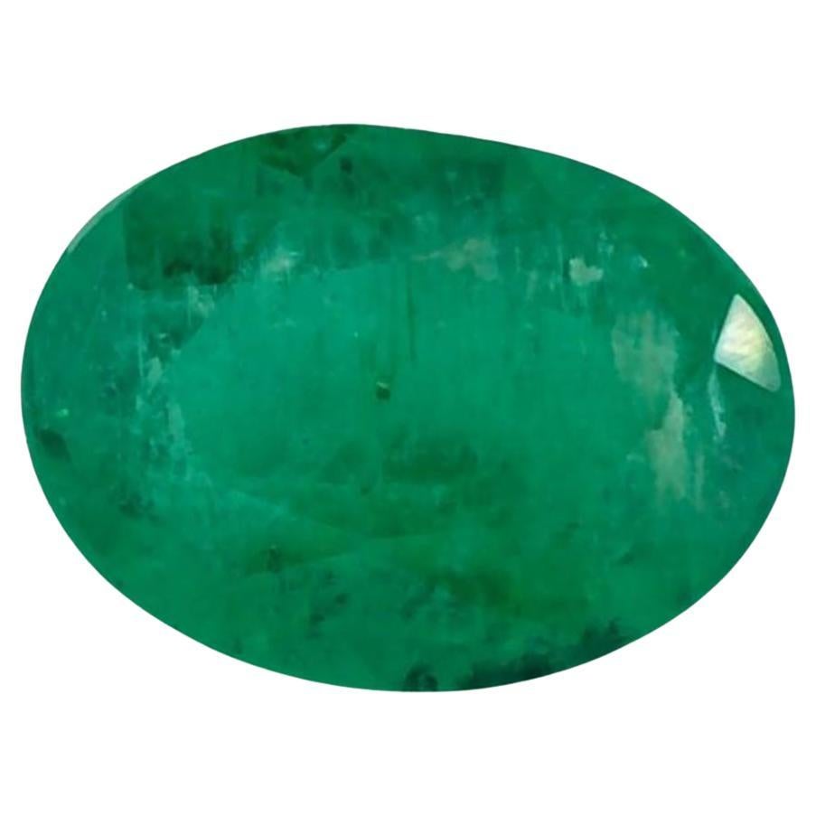 1.07 Ct Emerald Oval Loose Gemstone