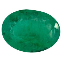 1.07 Ct Emerald Oval Loose Gemstone (pierre précieuse en vrac)