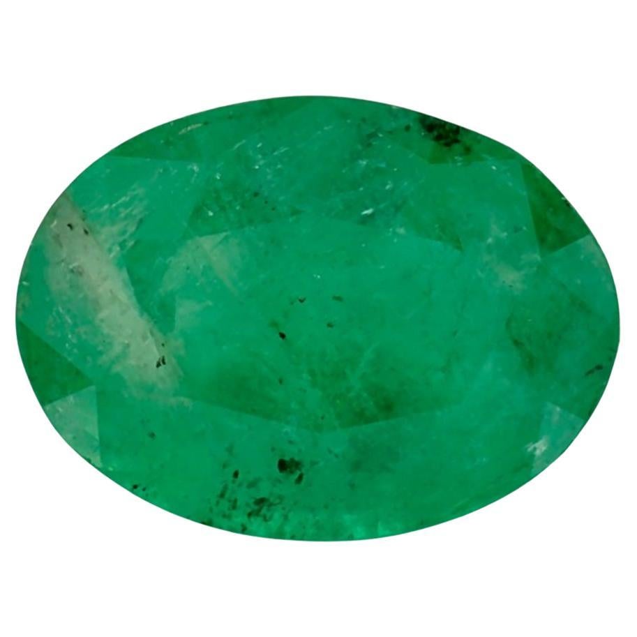 1.07 Ct Emerald Oval Loose Gemstone