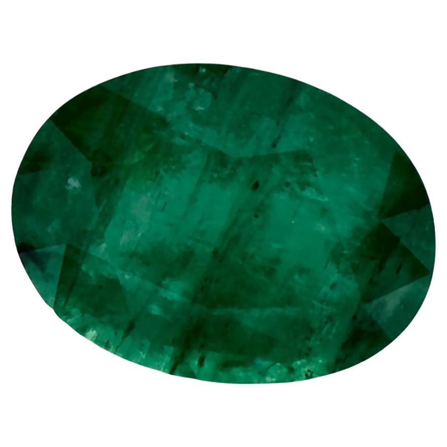 1.07 Ct Emerald Oval Loose Gemstone