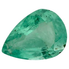 1.07 Ct Emerald Pear Loose Gemstone (pierre précieuse en vrac)