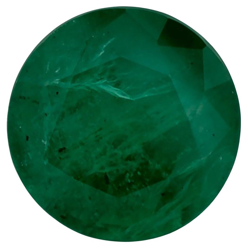 1.07 Ct Smaragd Runde Lose Edelstein