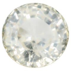 1,07 ct, zaffiro giallo sfaccettato