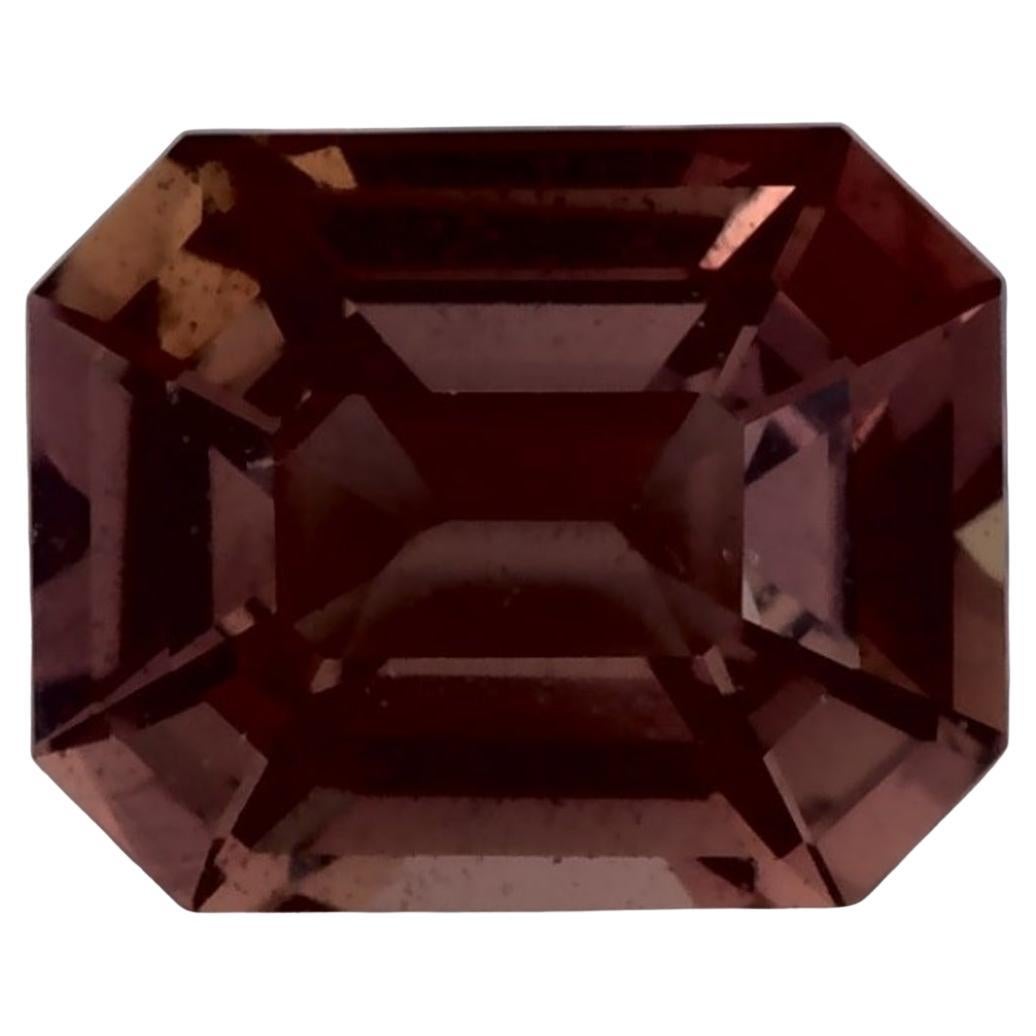1.07 Ct Pink Sapphire Octagon Loose Gemstone For Sale