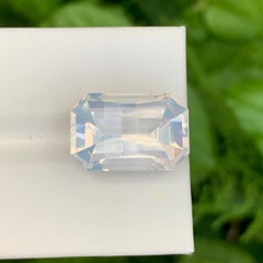 10.70 Carat Natural Loose Faceted Moonstone Pixel Cut African Gemstone