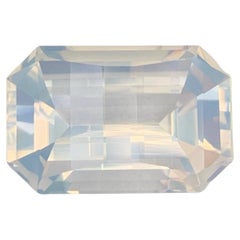 10,70 Karat Natürlicher loser facettierter Mondstein Pixelschliff Afrikanischer Edelstein