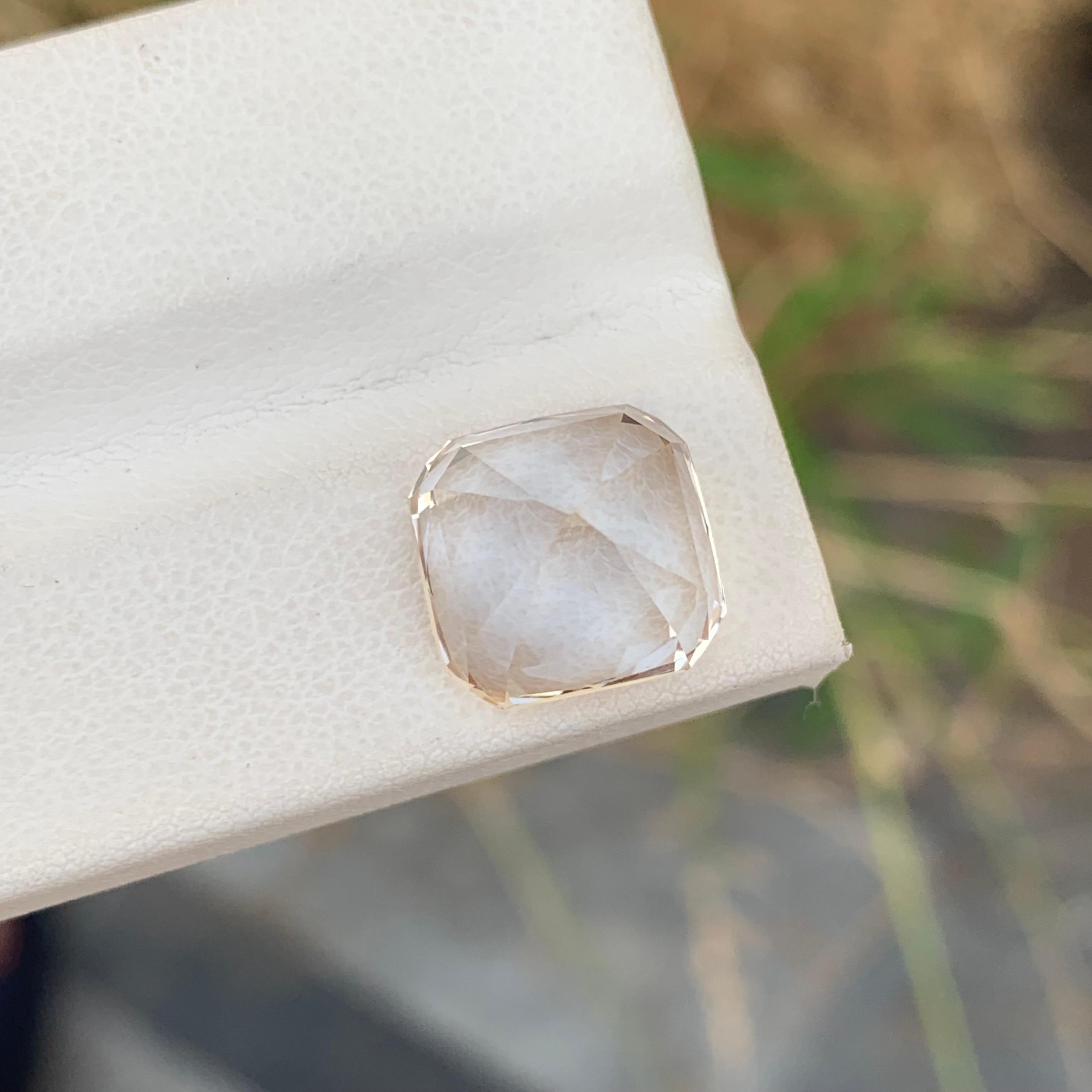 10,70 Karat natürlicher loser goldener Topas aus Skardu, Pakistan im Angebot 5