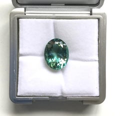 10.70 Carats Aquamarine Top Quality Oval Cut Stone For Jewelry Natural Gemstone