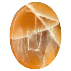 107,04 Gramm Beste Qualität Oval Honey Calcit Kristall aus Pakistan