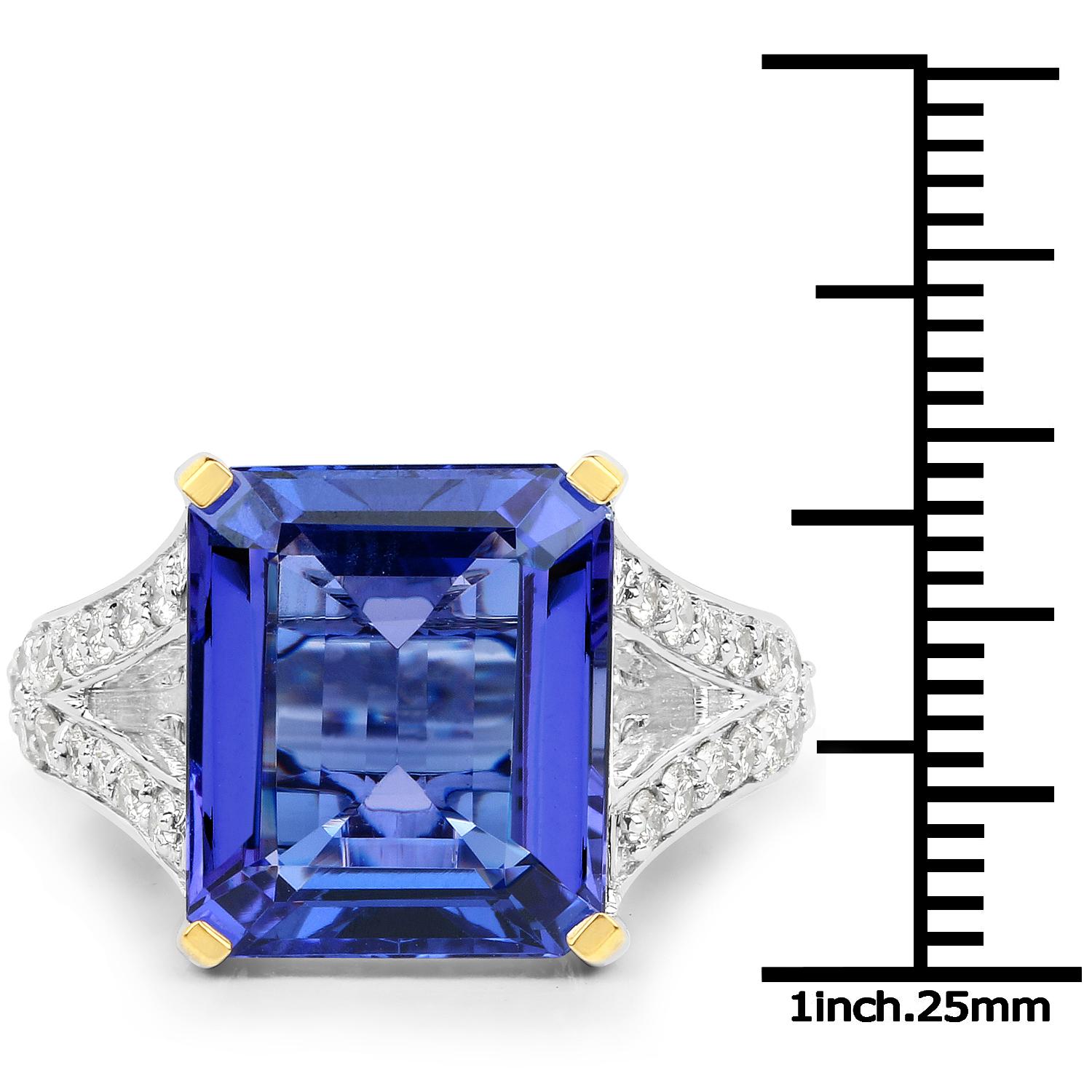 genuine tanzanite ring