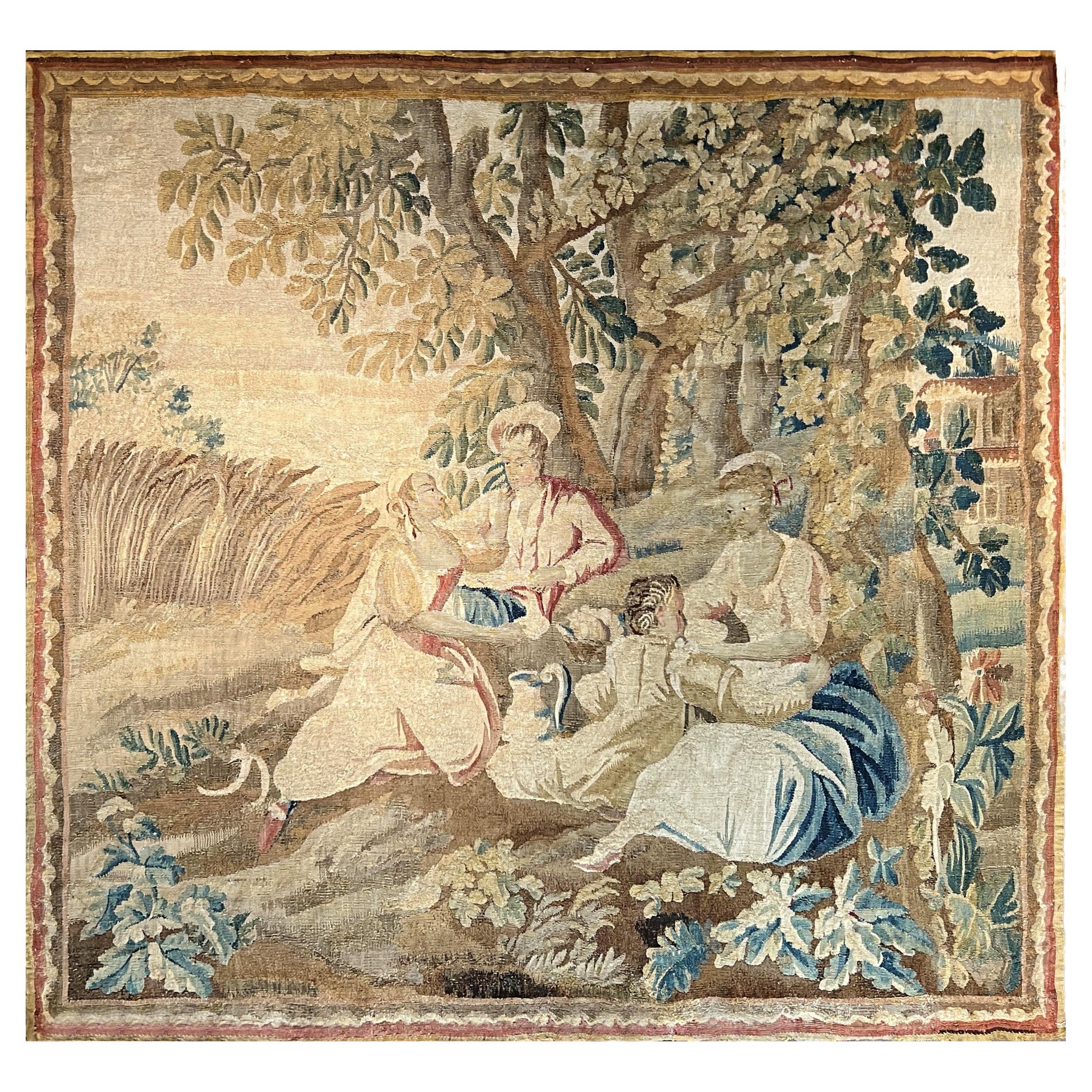 18th Century Aubusson Tapestry - n° 1073