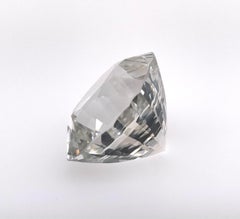 107.45 Carat Cushion Cut White Topaz Loose Gemstone