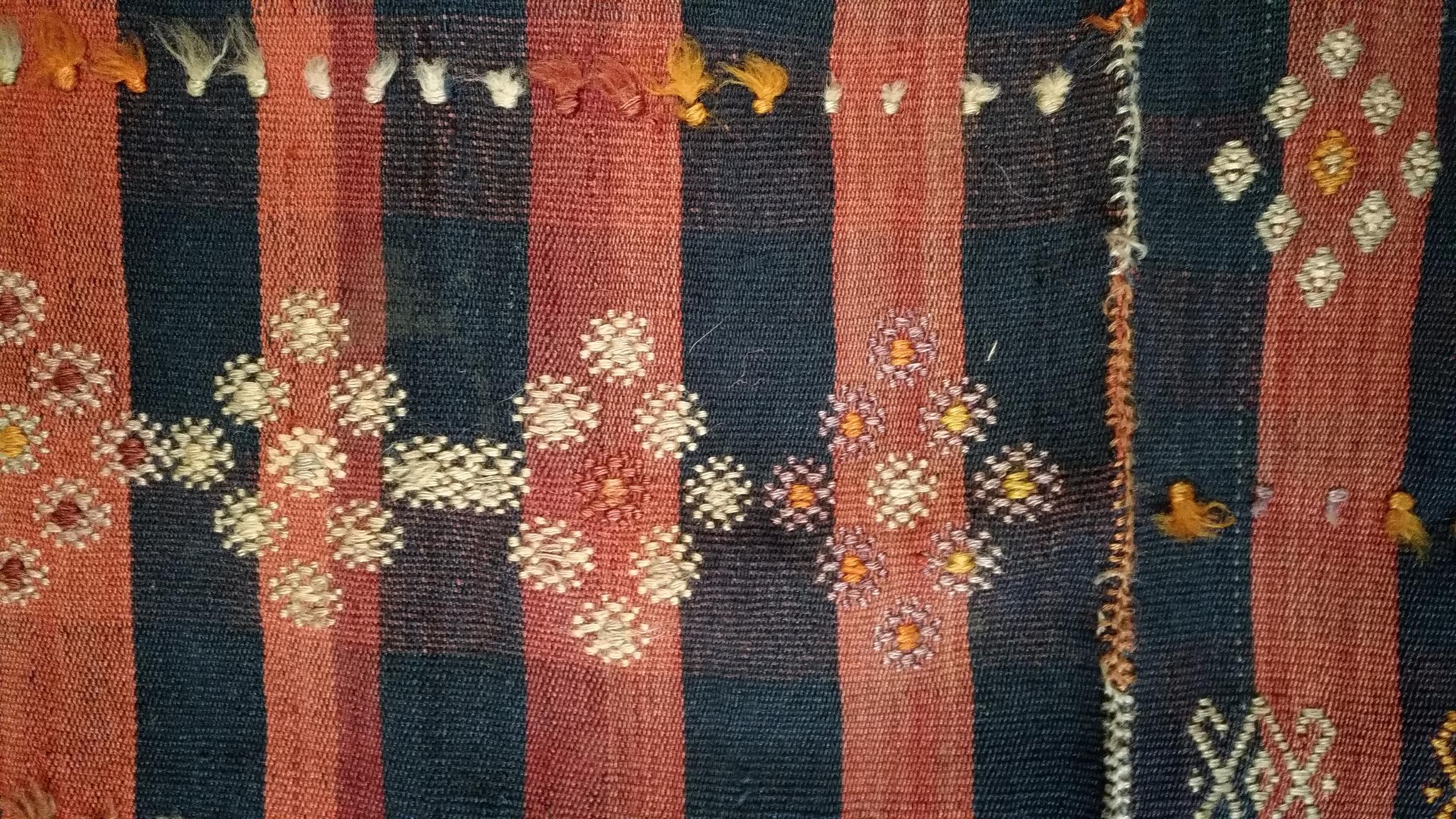 1075 - Very Pretty Turkish Kilim 'Jijim' For Sale 3