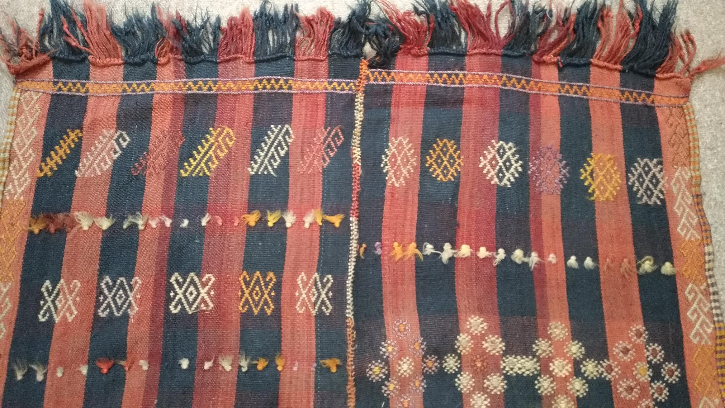 Hand-Woven 1075 - Very Pretty Turkish Kilim 'Jijim' For Sale