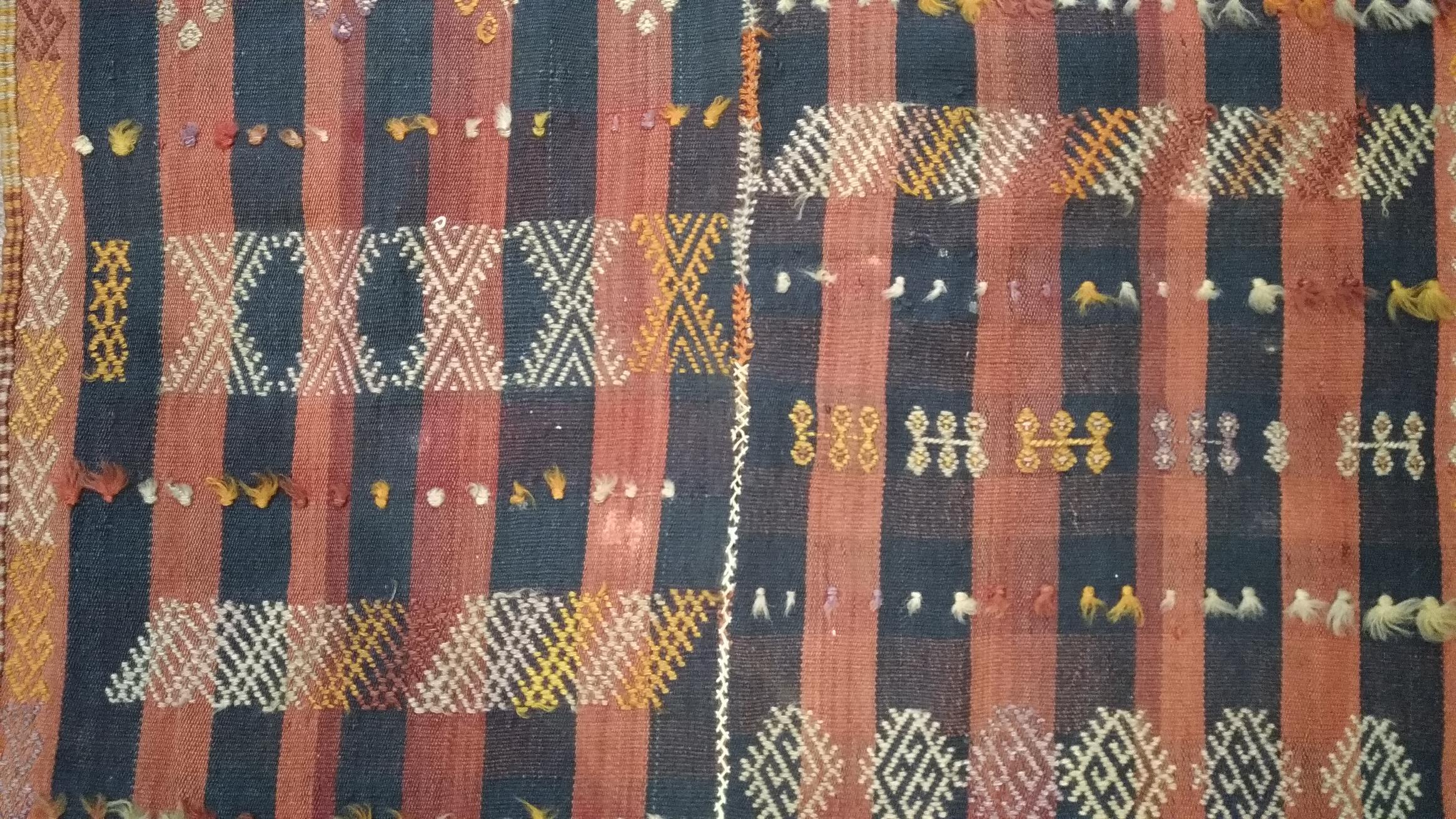 Mid-20th Century 1075 - Very Pretty Turkish Kilim 'Jijim' For Sale