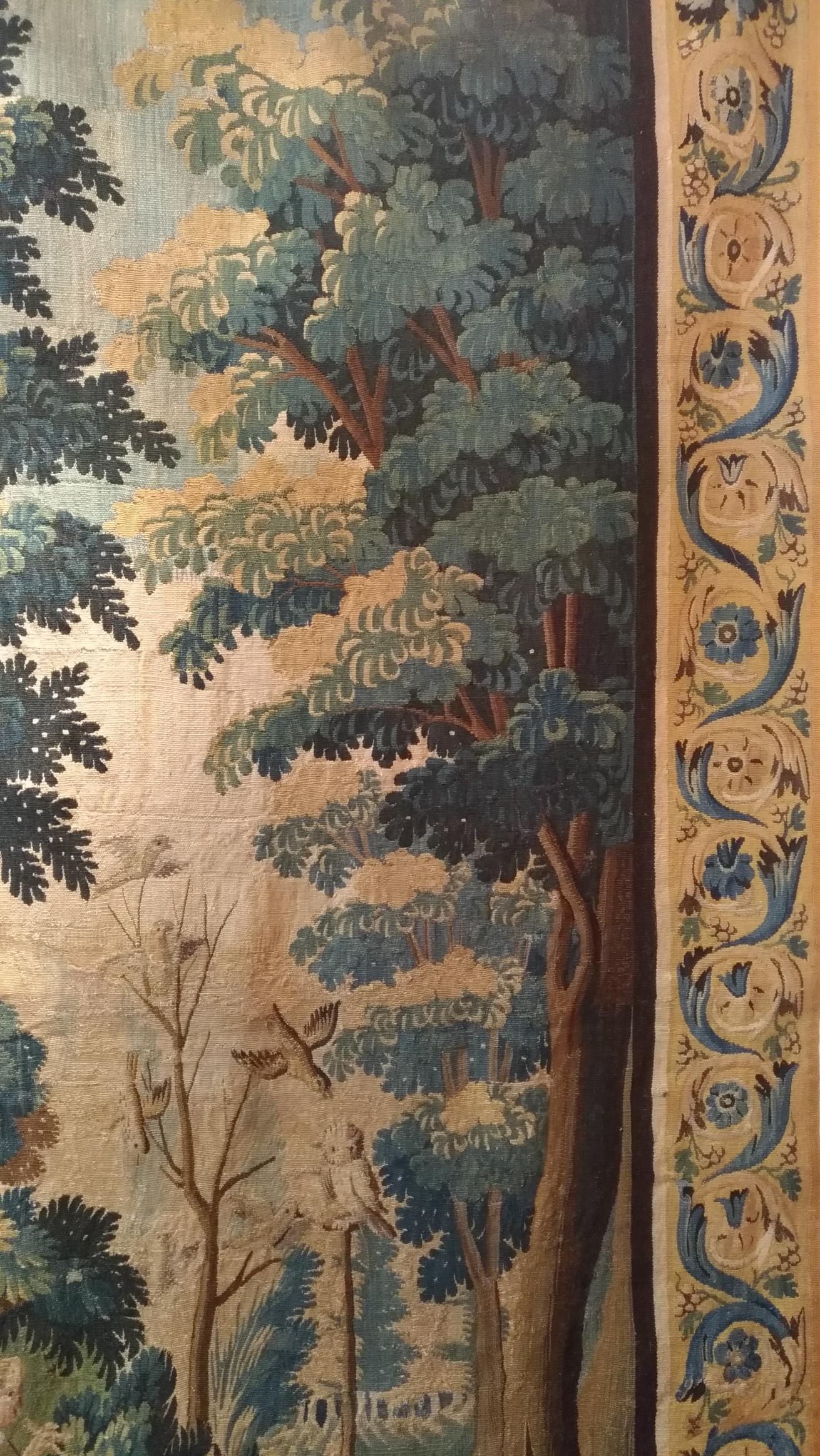 1077 -  18th Century Tapestry Aubusson Workshop In Excellent Condition For Sale In Paris, FR