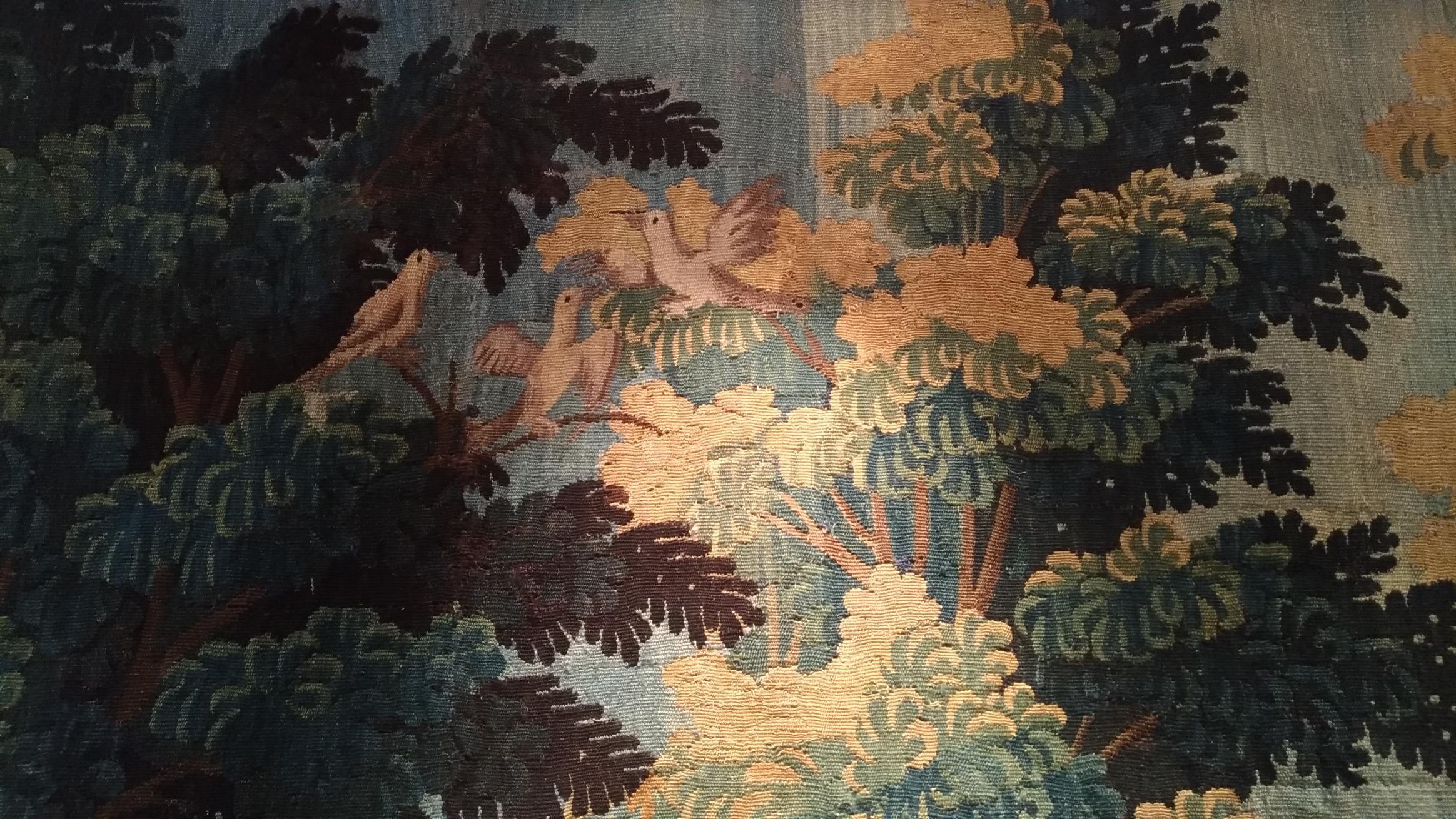 Wool 1077 -  18th Century Tapestry Aubusson Workshop For Sale