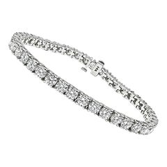 Pulsera de tenis con diamantes de 10,78 ct