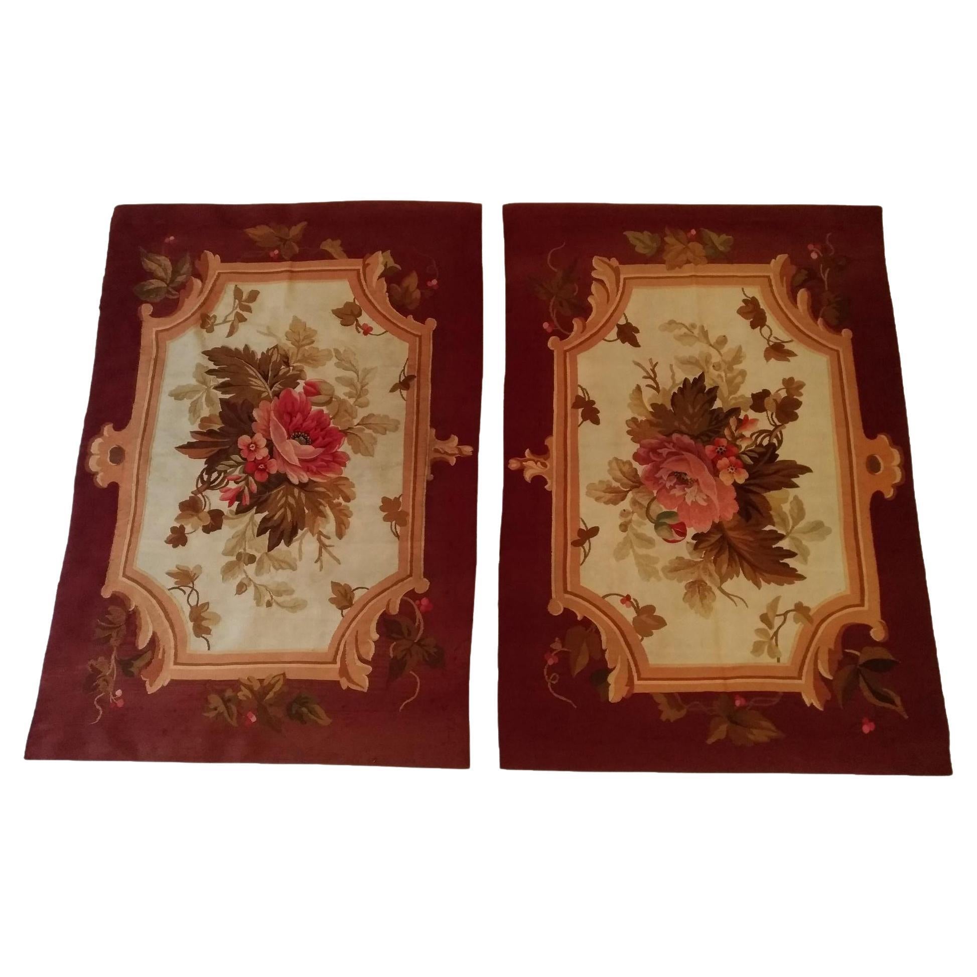 Antique Oversize 19th Century, French Aubusson Carpet For Sale at 1stDibs