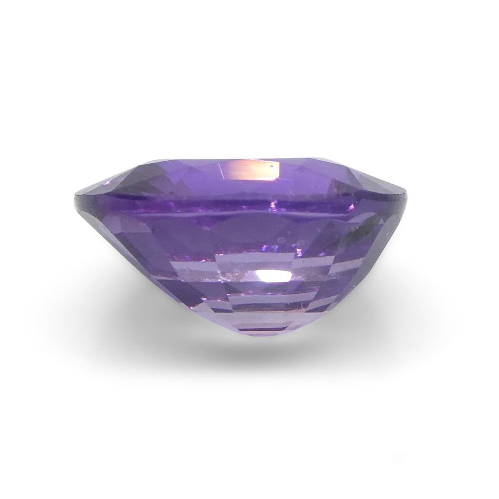 Saphir violet coussin de Madagascar de 1,07 carat, non chauffé en vente 1