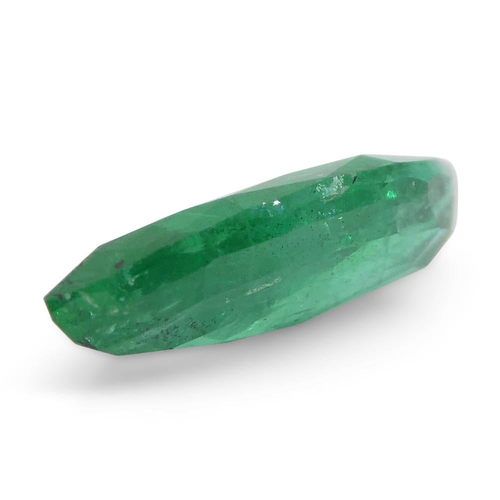 1.07ct Marquise Green Emerald from Colombia For Sale 1
