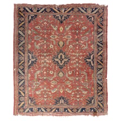 10.7x12.4 ft Antique Turkish Oushak Rug