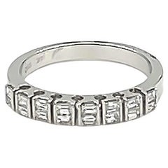 1,08 Karat Baguette-Diamantring