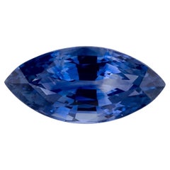 1.08 Ct Blue Sapphire Marquise Loose Gemstone