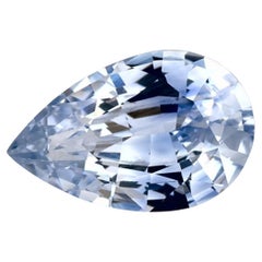 1.08 Ct Blue Sapphire Pear Loose Gemstone