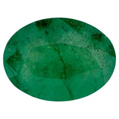 1.08 carati di smeraldo ovale sfuso