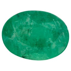 1.08 Ct Emerald Oval Loose Gemstone (pierre précieuse en vrac)