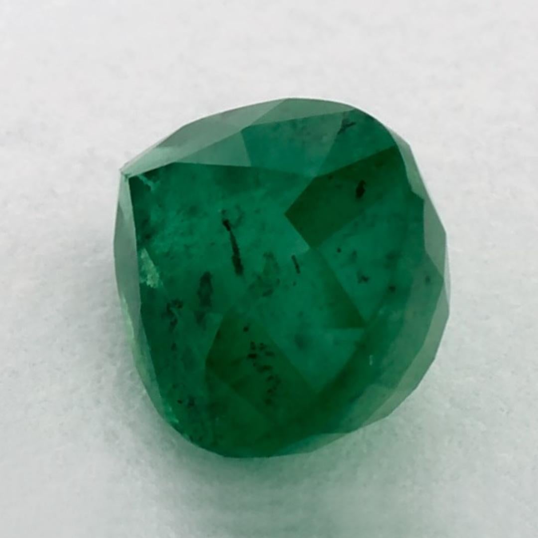 Pear Cut 1.08 Ct Emerald Pear Loose Gemstone