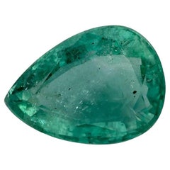 1.08 Ct Emerald Pear Loose Gemstone (pierre précieuse en vrac)