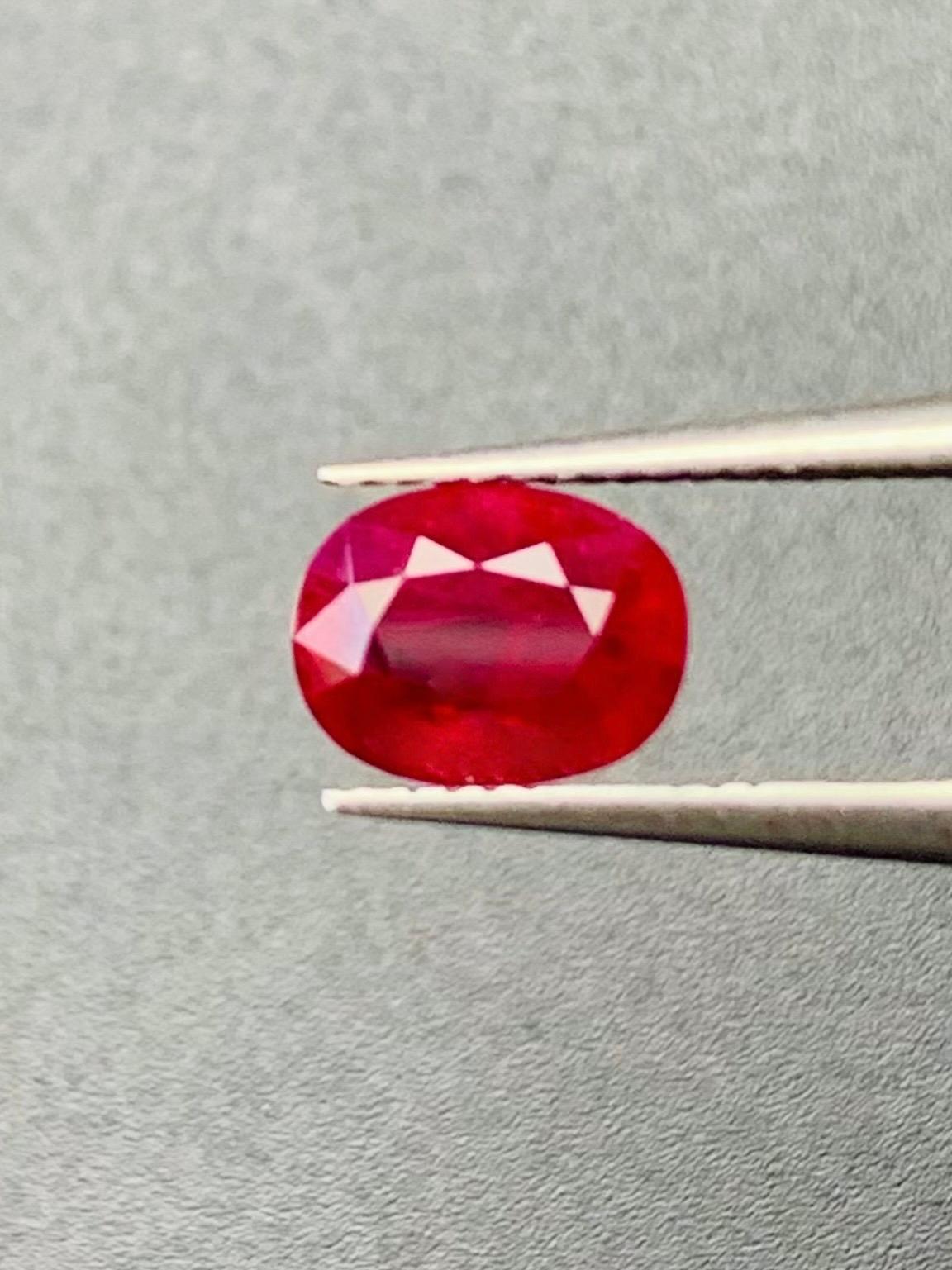 1,08 Ct GIA Certified Unheated Ruby Burma Pigeon Blood Farbe Auge sauber Edelstein für Damen oder Herren im Angebot