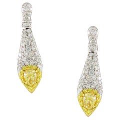 1,08 cts de Pendientes de Diamantes