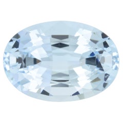 10.81 Ct Oval Aquamarine Gem – Fine Luxury for Custom Jewelry by Merkaba Jewelry