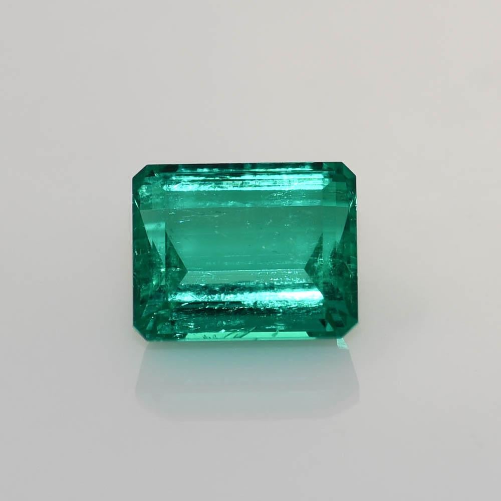 10.83 Emerald with GIA & AGL with Diamond Mount containing  3