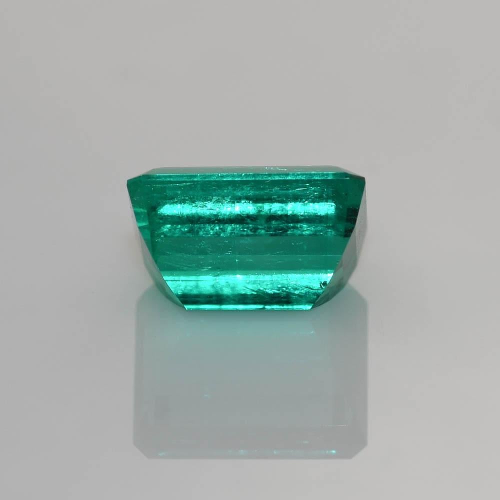 10.83 Emerald with GIA & AGL with Diamond Mount containing  4