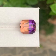 10.85 Carat Natural Loose Ametrine Cushion Cut Gemstone