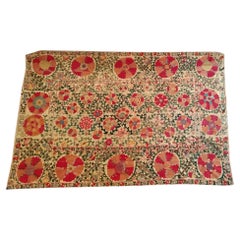 1086, Old Textile by Uzbekistan Suzani