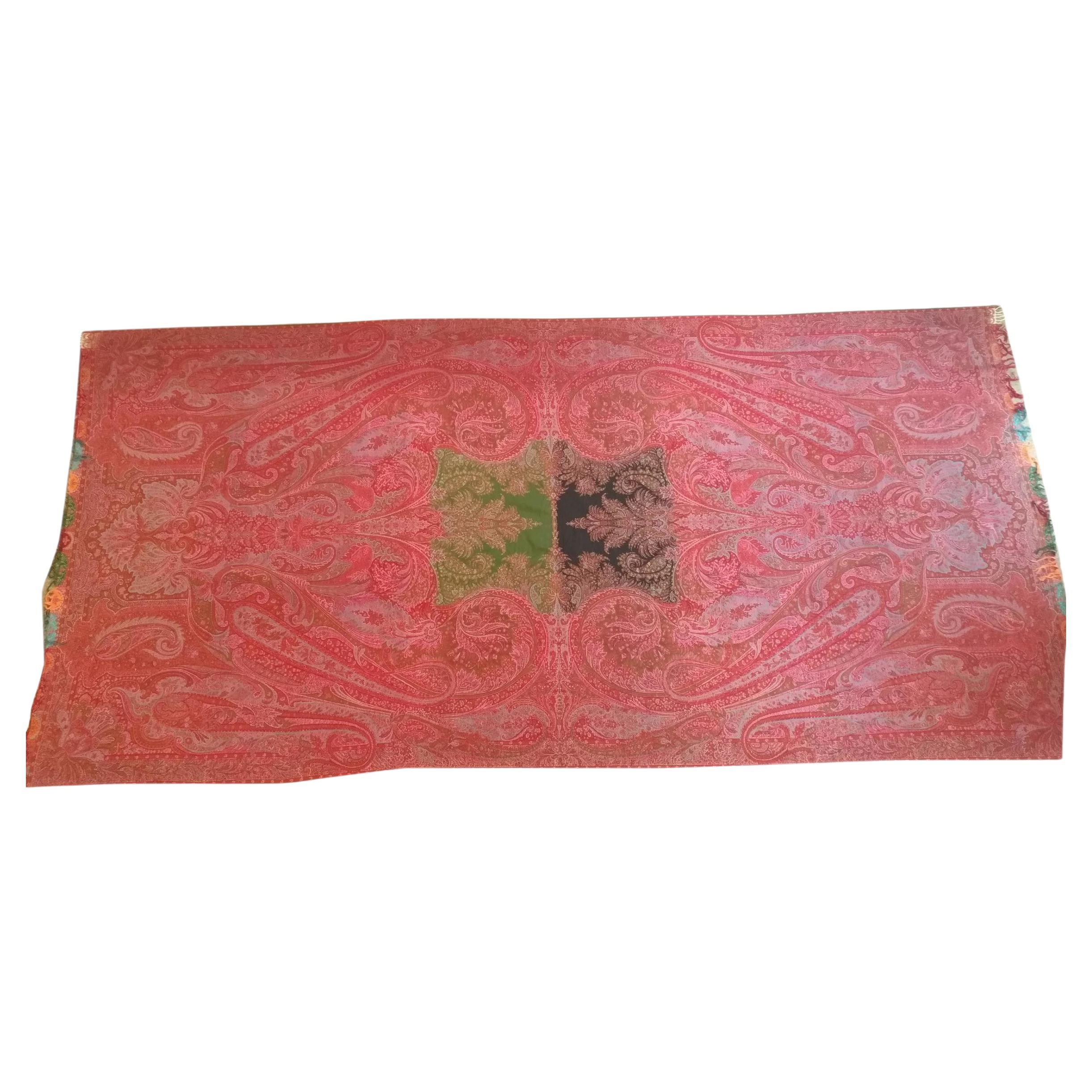  1088 - 19th Century Cashmere Shawl  For Sale