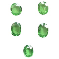 10,89 Karat Top Qualität Tansania Tsavorit Cutstone für feine Schmuck natürlichen Edelstein