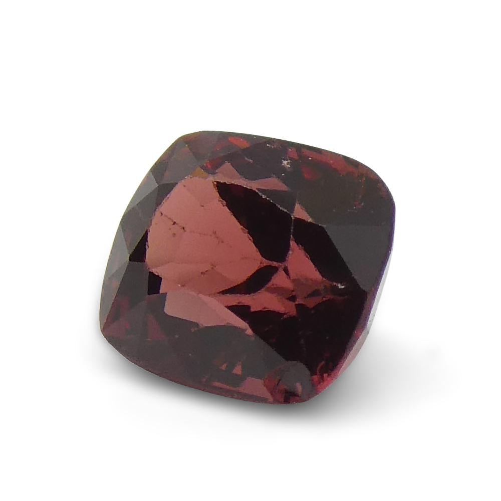 1.08ct Cushion Red Jedi Spinel from Sri Lanka For Sale 5