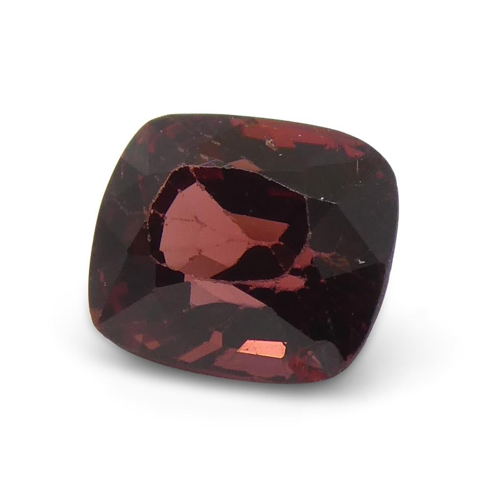 1.08ct Cushion Red Jedi Spinel from Sri Lanka For Sale 6