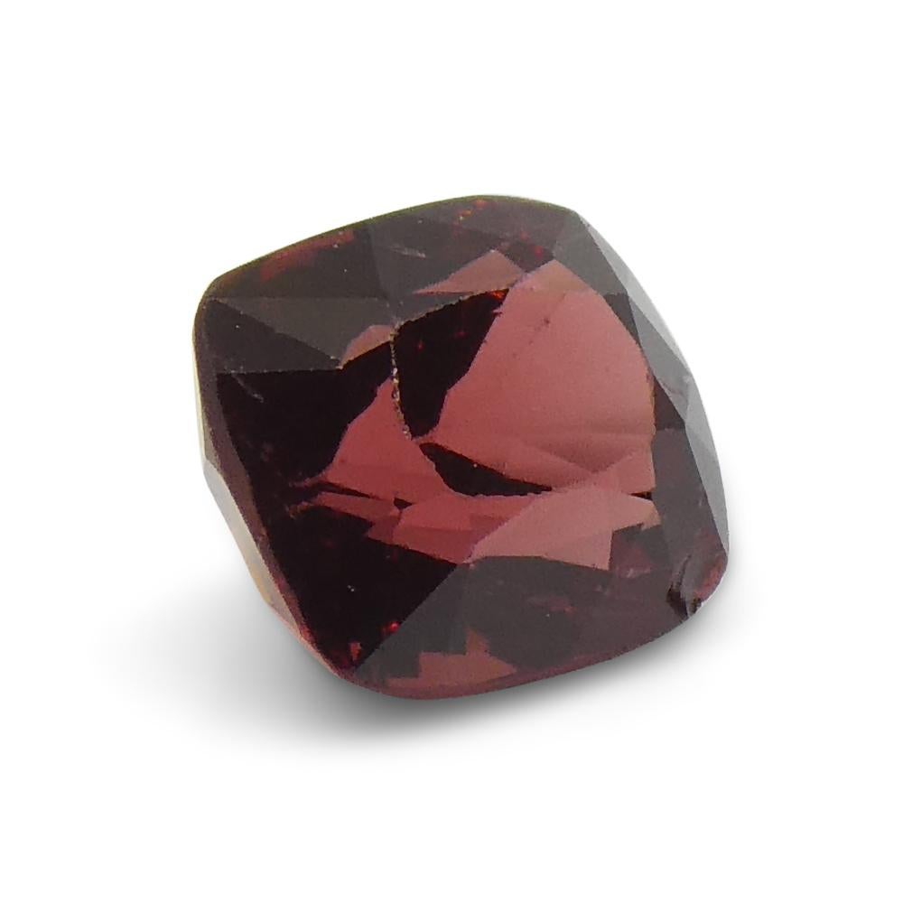 Women's or Men's 1.08ct Cushion Red Jedi Spinel from Sri Lanka For Sale