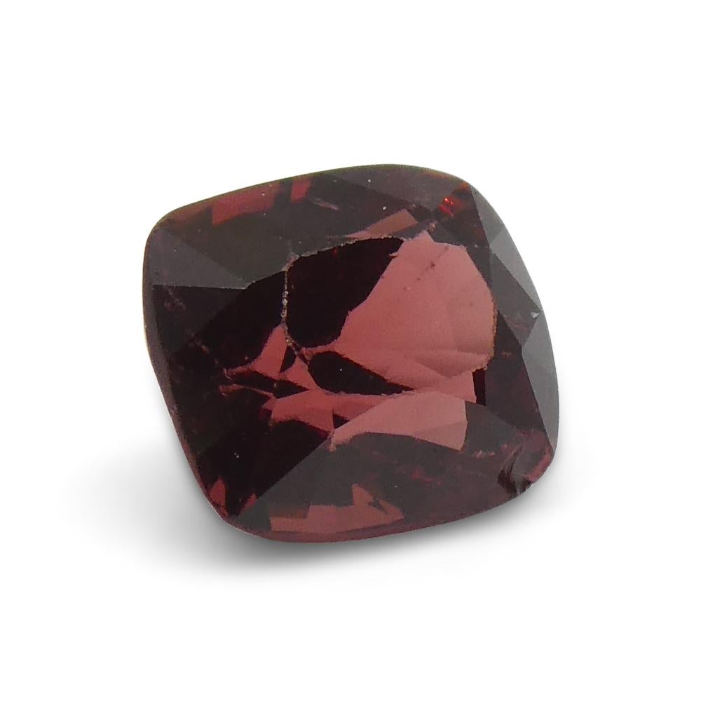 1.08ct Cushion Red Jedi Spinel from Sri Lanka For Sale 2