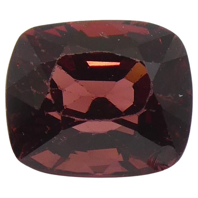 1.08ct Cushion Red Jedi Spinel from Sri Lanka For Sale