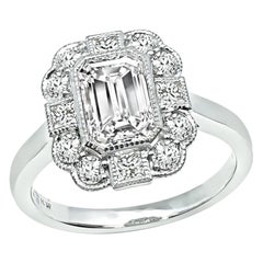 1,08 Karat Diamant-Verlobungsring