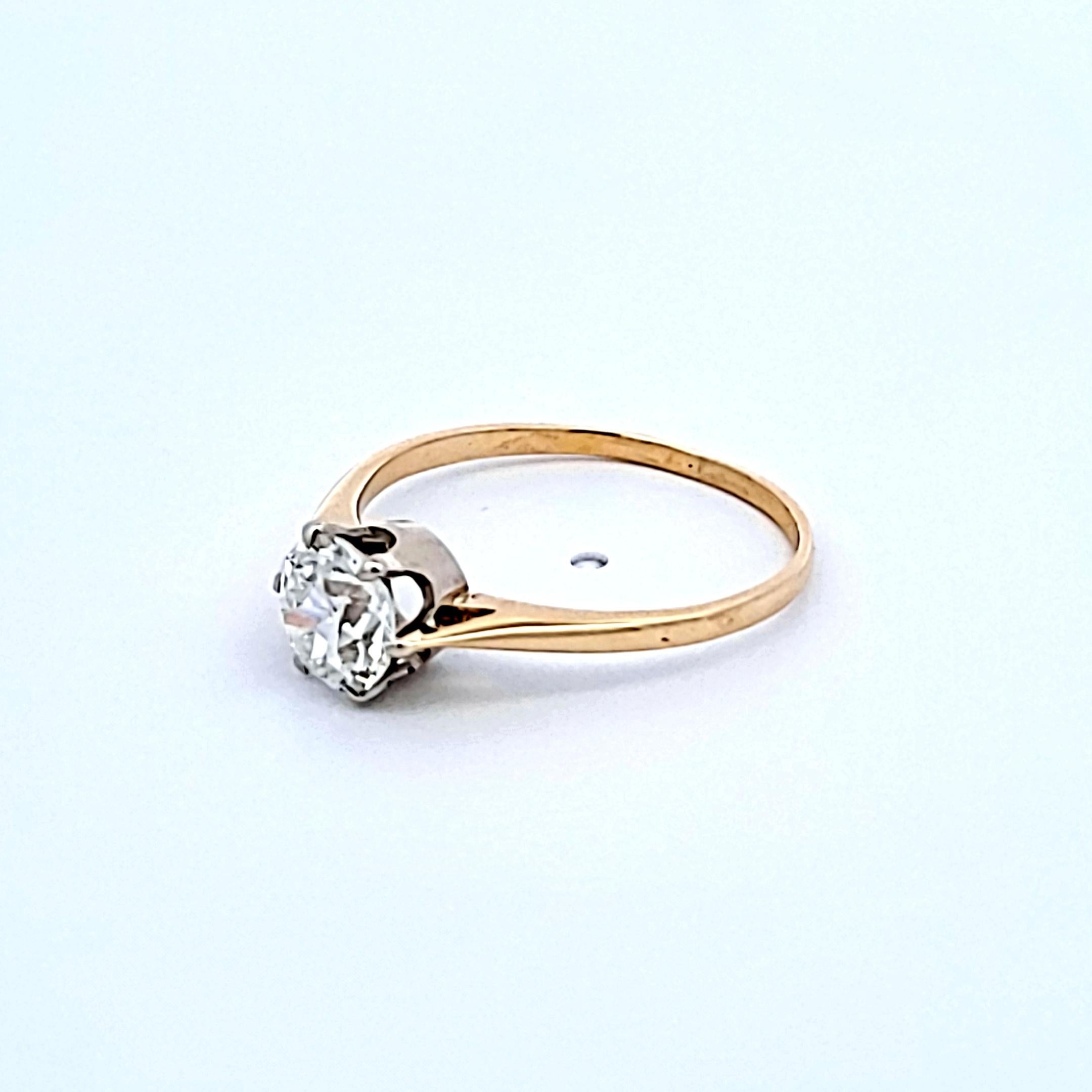 Titel:
1,09 Karat Old European Cut H VS2 Diamant 14 Karat Gelbgold Verlobungsring
Stil:
Verlobung
Metall:
14 Karat Gelbgold
Edelstein 1:
1,09 Karat Diamant
Anzahl von Steinen:
1
Farbe:
H
Klarheit:
VS2
Die Form:
Alteuropäischer Schliff
GIA:
DIAM OE H